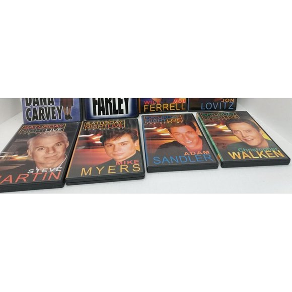 DVD SNL "Best Of" Pack  8 Cases ©1999-2007 Carvey, Farley, Farrell, Sandler, Etc - Picture 4 of 4